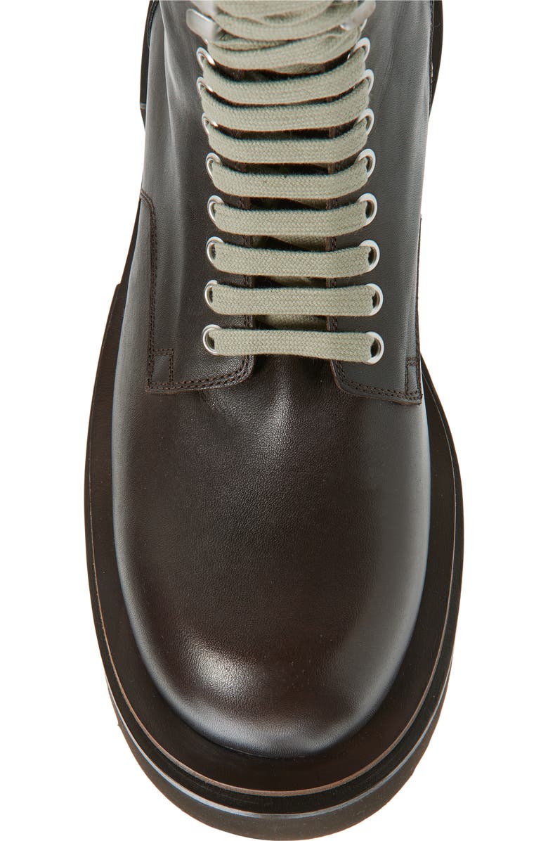 Rick Owens Bogun Platform Lace-Up Boot, Alternate, color, Dark Dust