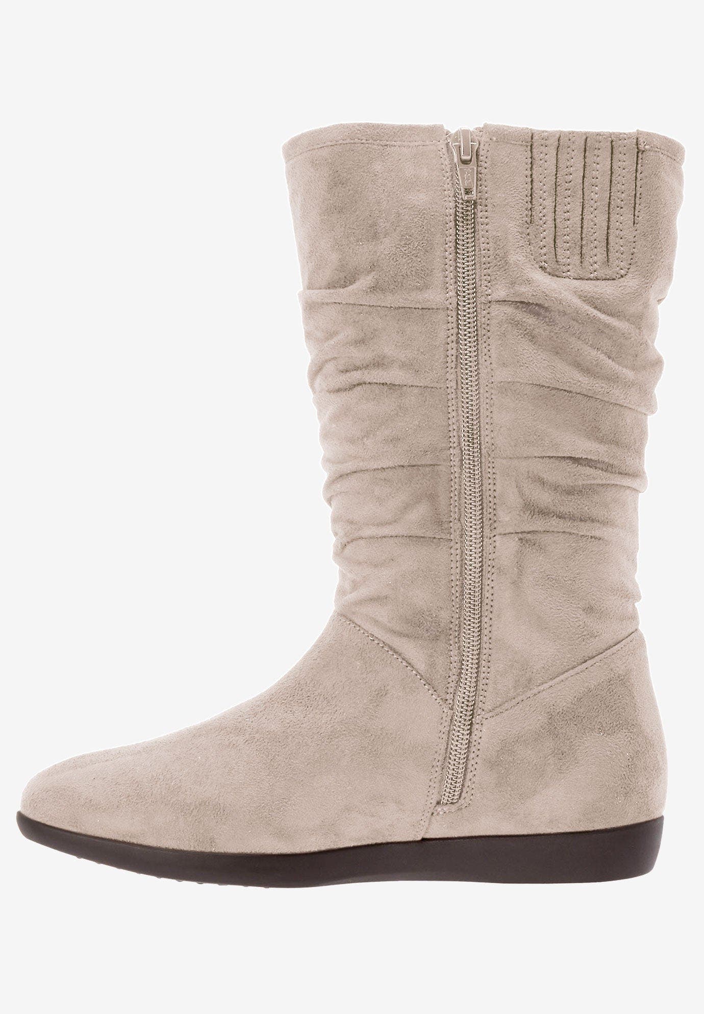 The Aneela Wide Calf Boot, Alternate, color, BLACK