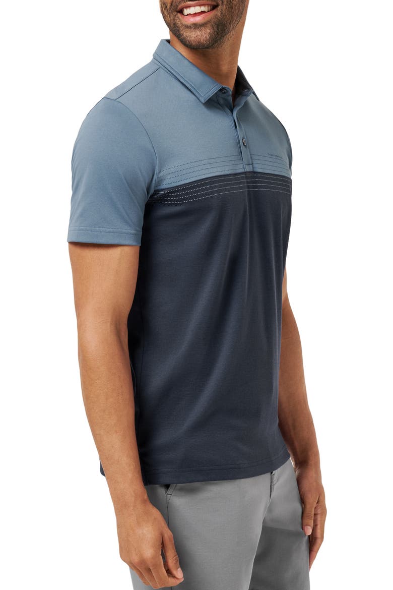 Chapter Flight Cotton Blend Polo, Alternate, color, BERING SEA