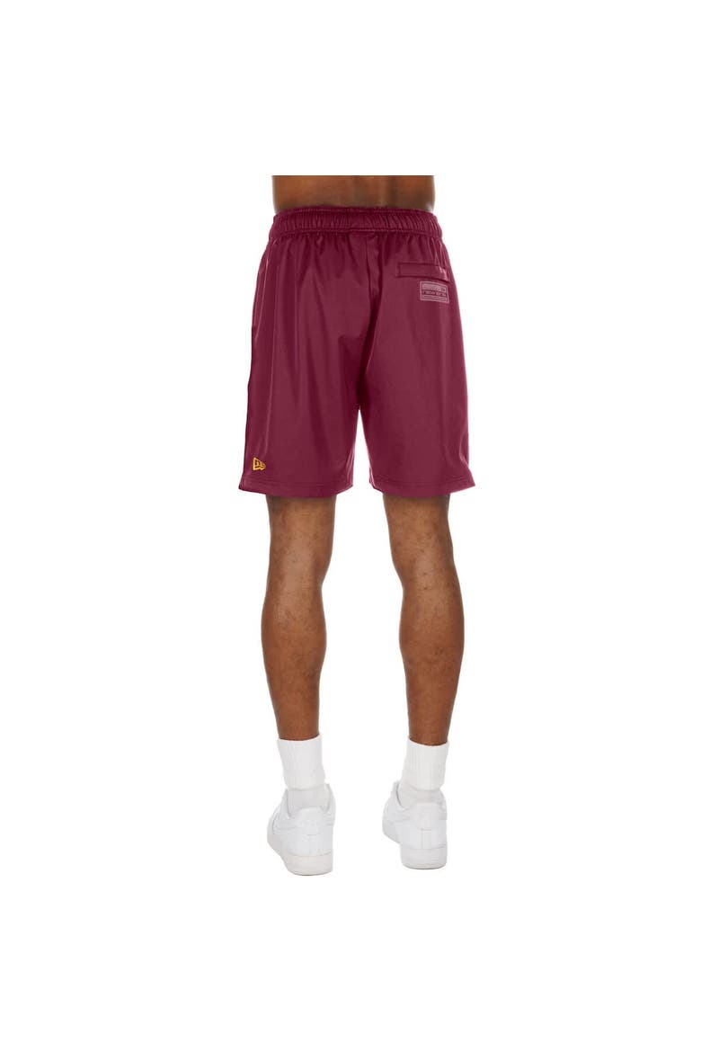 Men's New Era  Burgundy Washington Commanders Match Shorts, Alternate, color, Burgundy