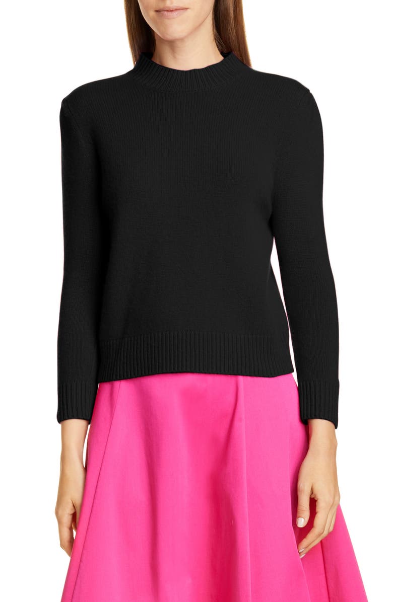 CO Essentials Cashmere Crop Sweater, Main, color, 