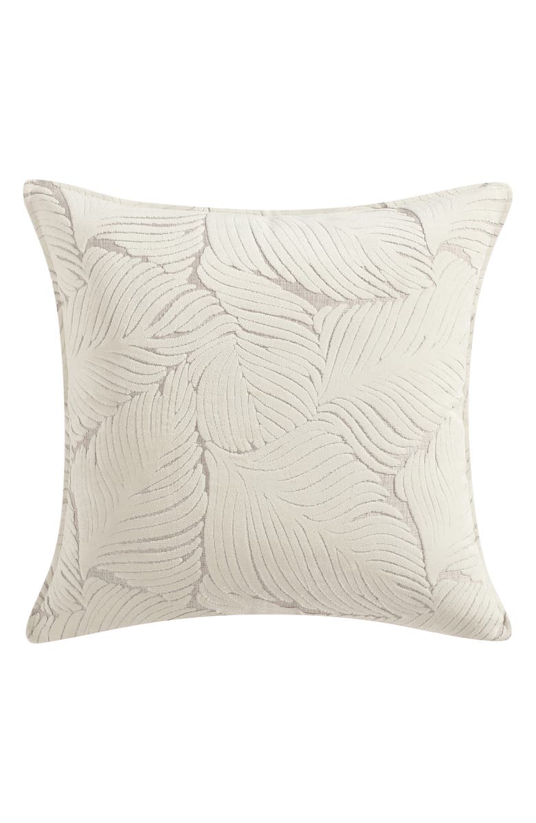 VCNY HOME Lila Jacquard Accent Pillow, Main, color, Ivory/ Grey