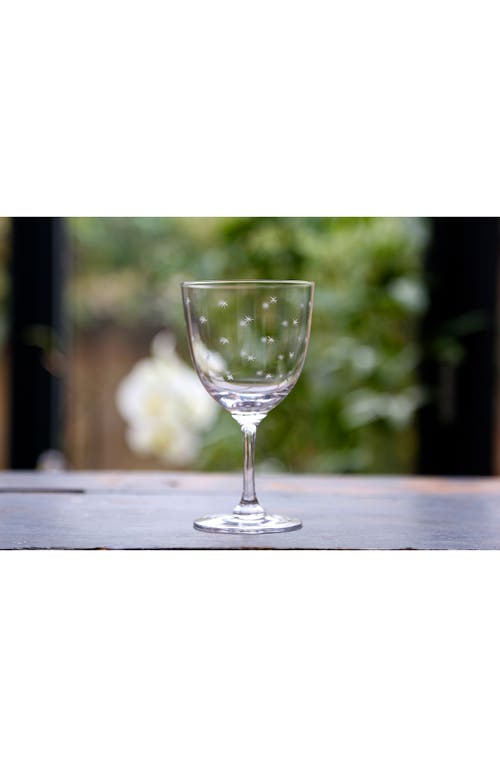 The Vintage List Set Of 2 Crystal Wine Glasses In Transparent