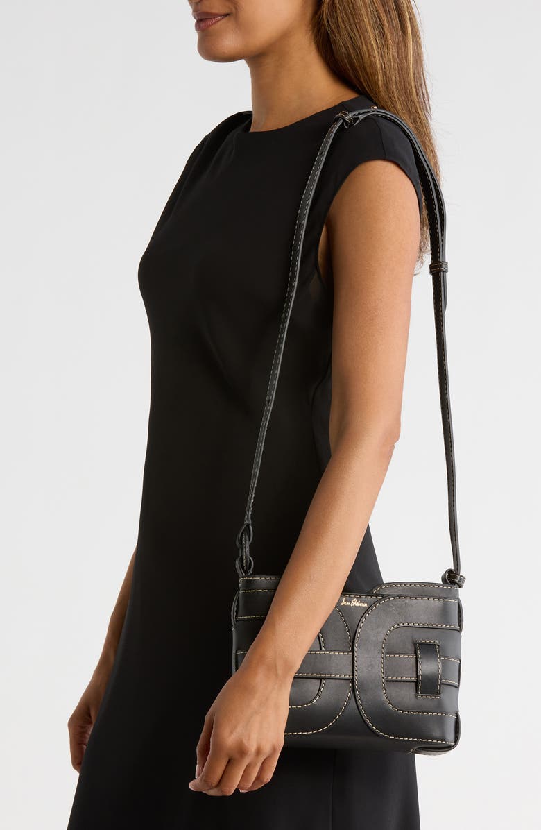 Sam Edelman Bay Leather Shoulder Bag, Alternate, color,