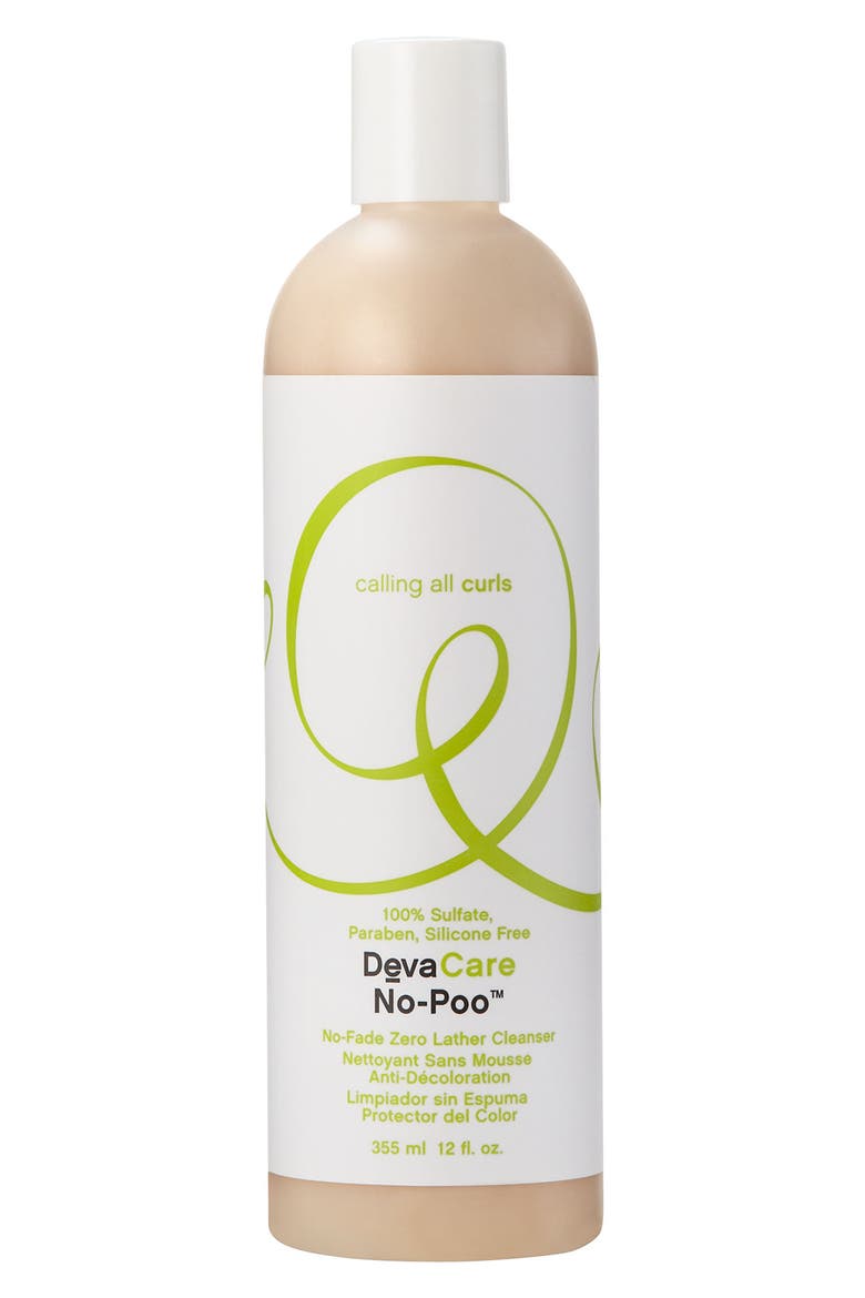 'DevaCare - No-Poo™' No-Fade Zero Lather Cleanser, Main, color, NO COLOR
