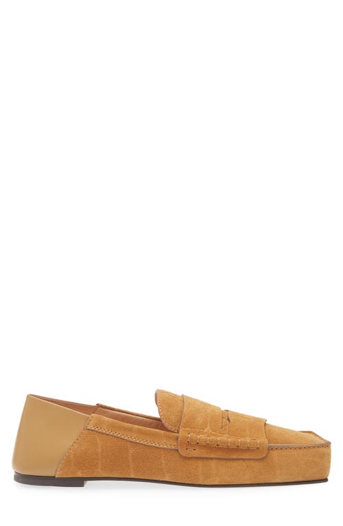 Jacquemus The Carré Loafers In Camel