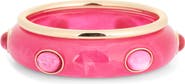 Leith 2-Pack Resin & Metal Bangle Bracelets