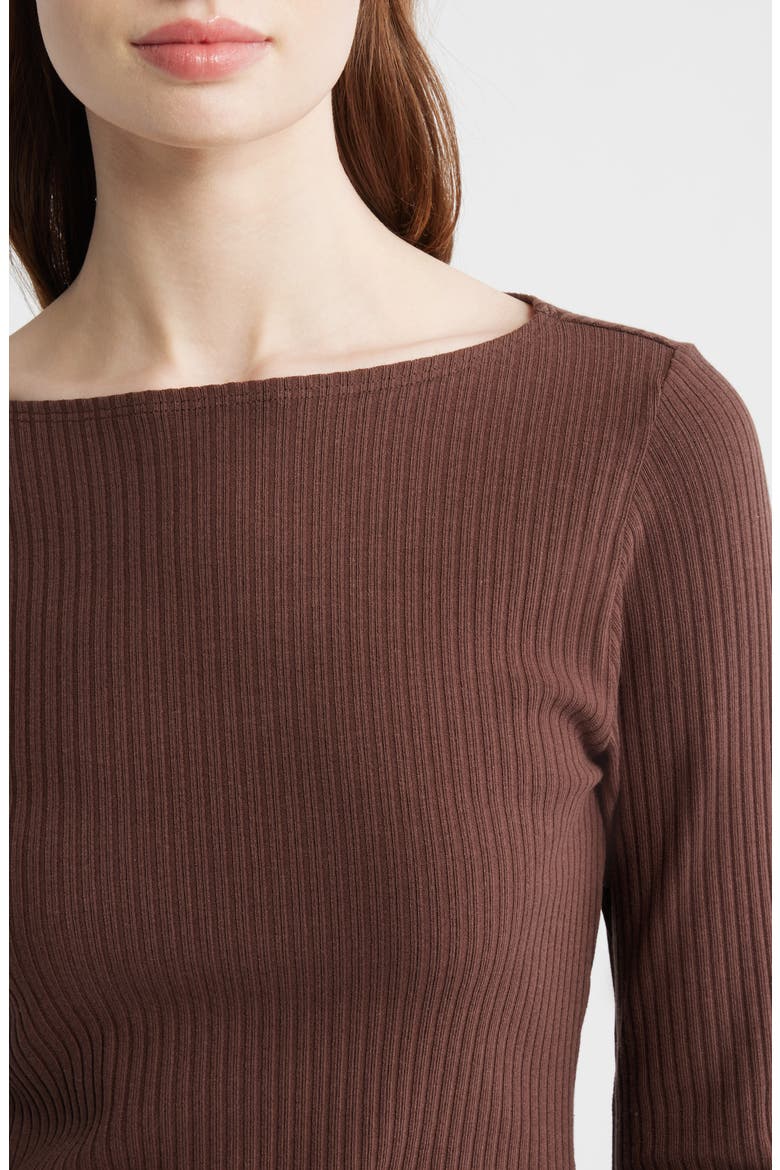 Miller Bell Sleeve Knit Top, Alternate, color, CAFE