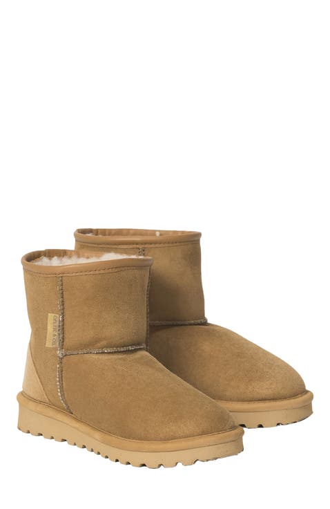 Classic Shearling Shortie Boots