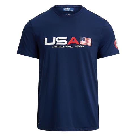Men's Polo Ralph Lauren Team USA Stretch Jersey T-Shirt