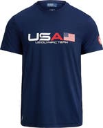 Polo Ralph Lauren Men's Polo Ralph Lauren Team USA Stretch Jersey T-Shirt