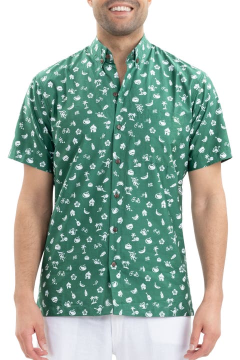 The Monkey Business - Short Sleeve Slim Fit Shirt