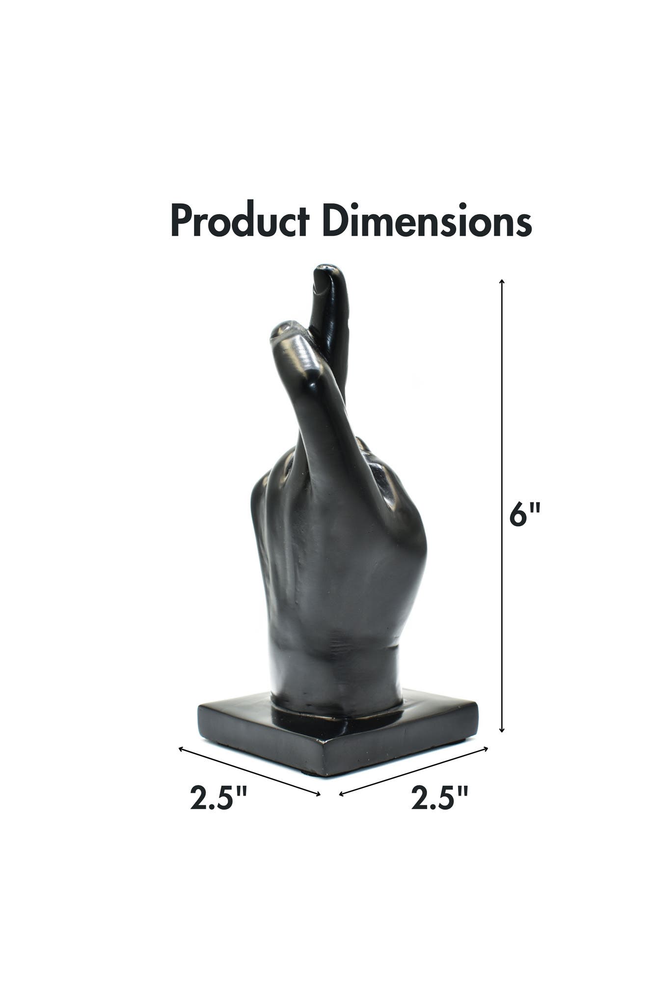KINETIC Fingers Crossed Sculpture | Nordstromrack