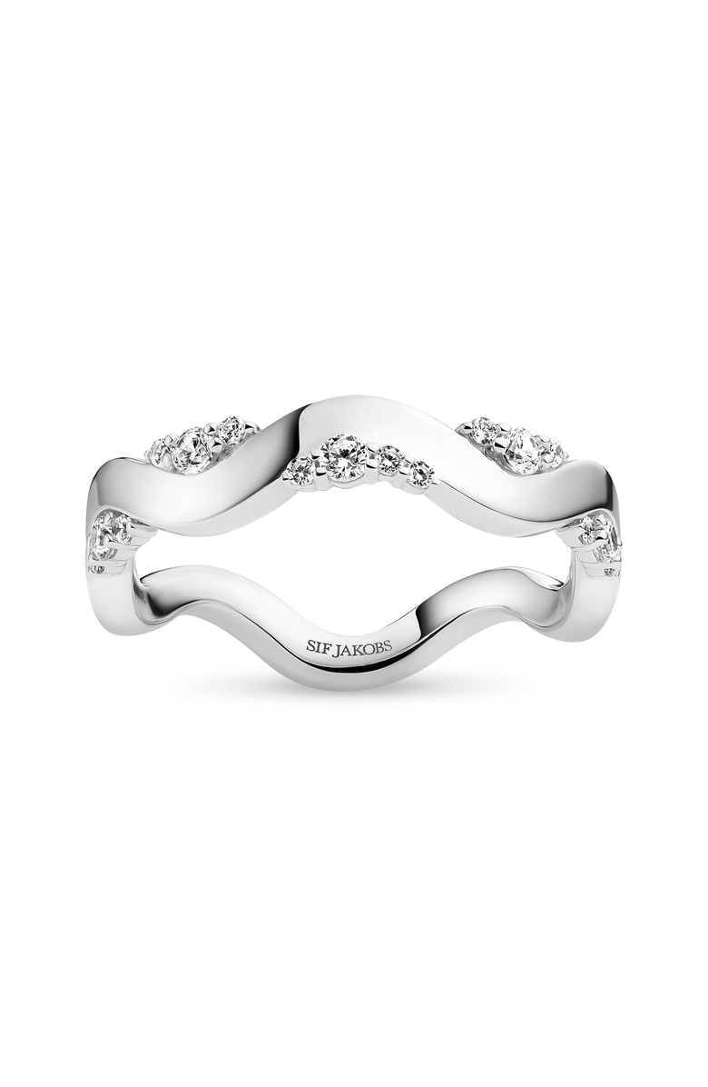 Sif Jakobs Jewellery Ring Ellera Waves Altro, Main, color, 925 Sterling Silver