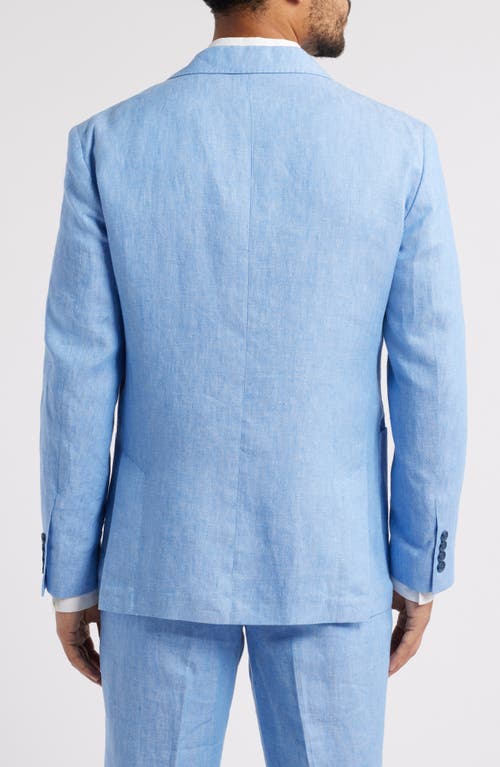 NORDSTROM NORDSTROM HENRIK TRIM FIT SOLID ITALIAN LINEN SUIT SEPARATE JACKET