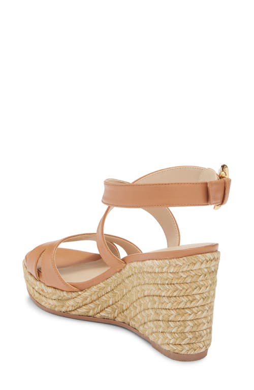 Stuart Weitzman Zuzu Espadrille Wedge Sandal In Brown