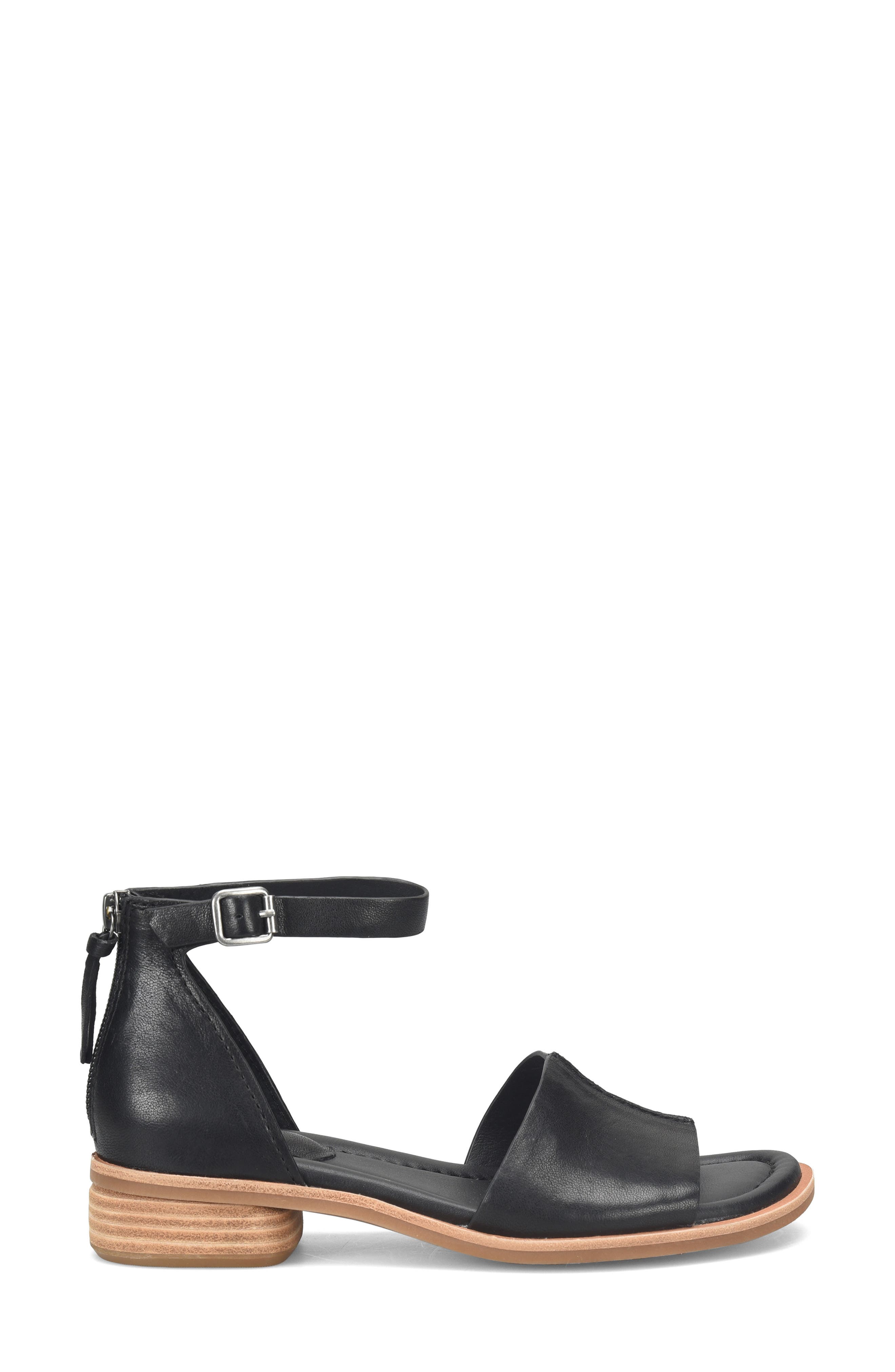 Söfft Faxyn Ankle Strap Sandal, Alternate, color, Black
