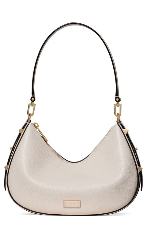 liv pebble leather convertible shoulder bag