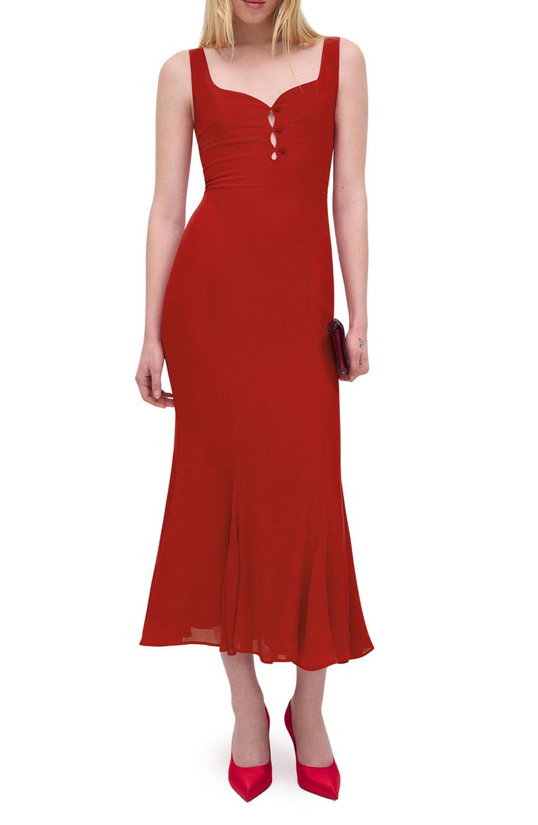 Reformation Laine Dress, Main, color, 