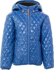 Northern Classics Shiny Quilted Puffer Jacket