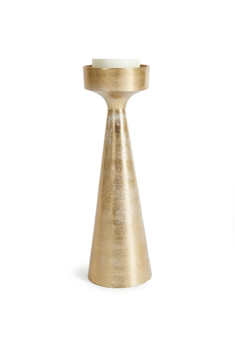 Florence Candle Stand Large, Alternate, color, Gold