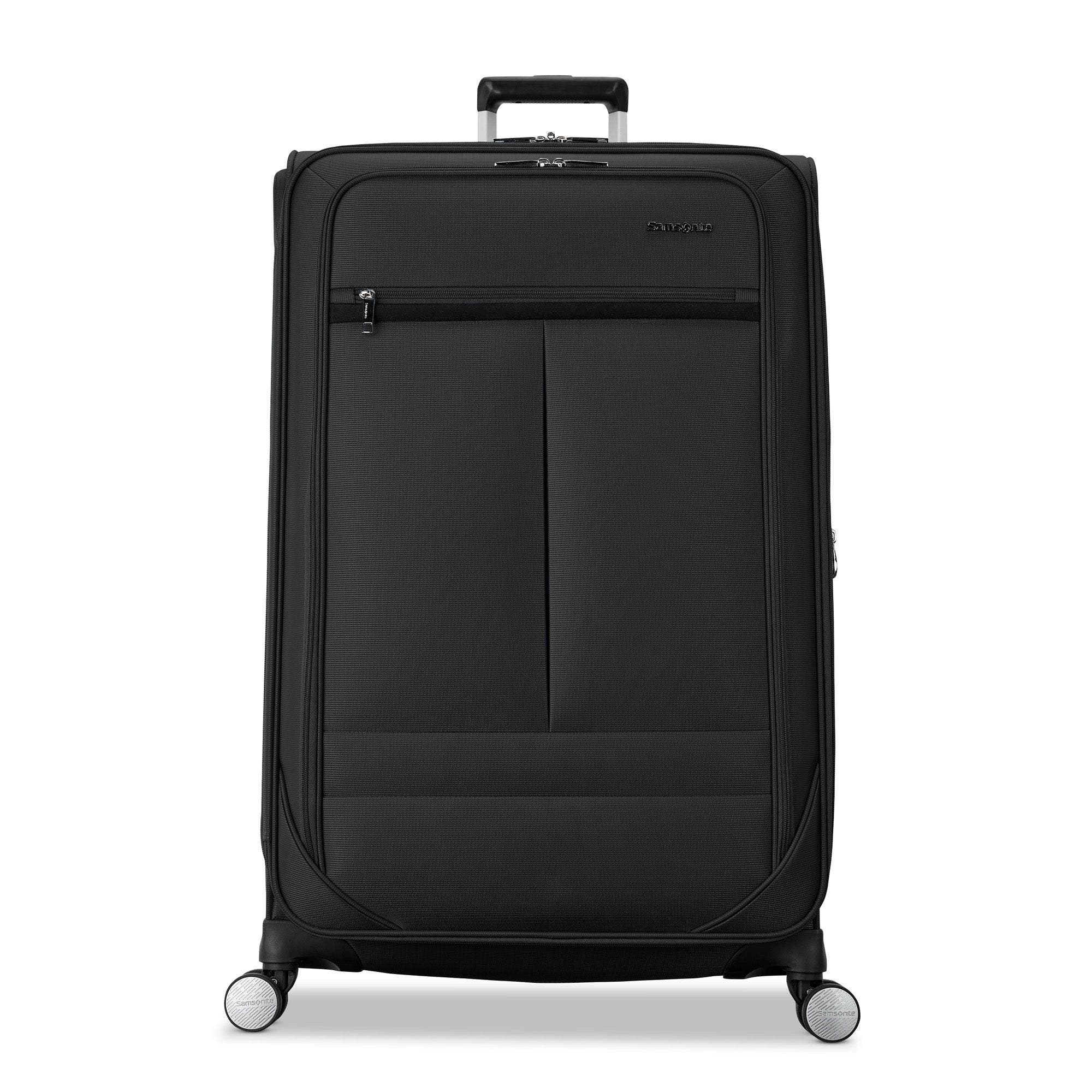 Samsonite Element Soft-Sided Luggage, 25" Checked, Alternate, color, Black