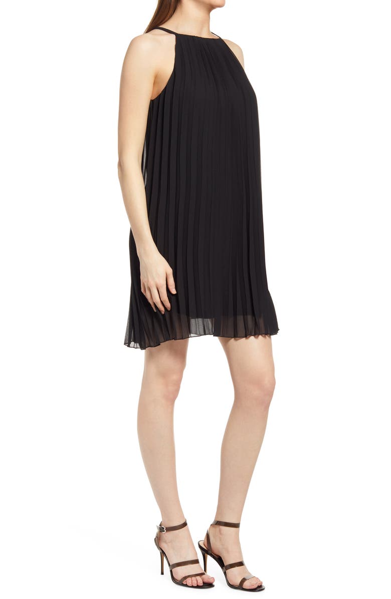 Sam Edelman Sleeveless Pleated Minidress, Alternate, color, 