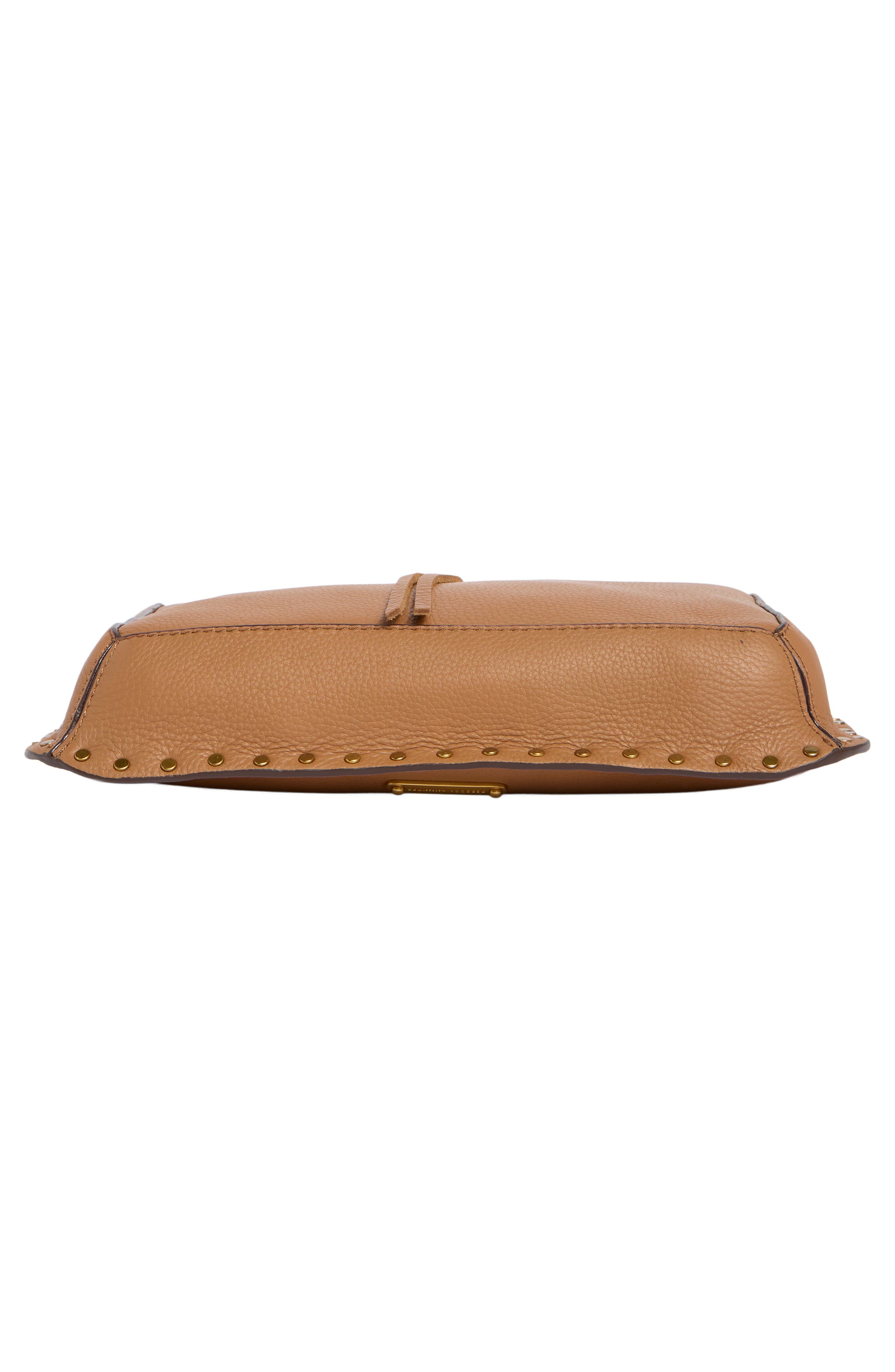 Darren Leather Messenger Bag, Alternate, color, TAN