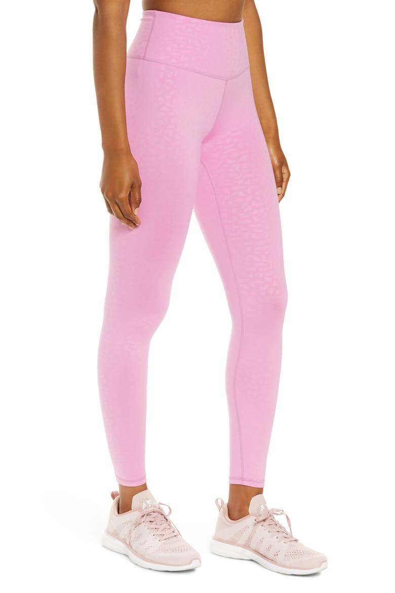 Chichi High Waist Leggings, Alternate, color, CYCLAMEN