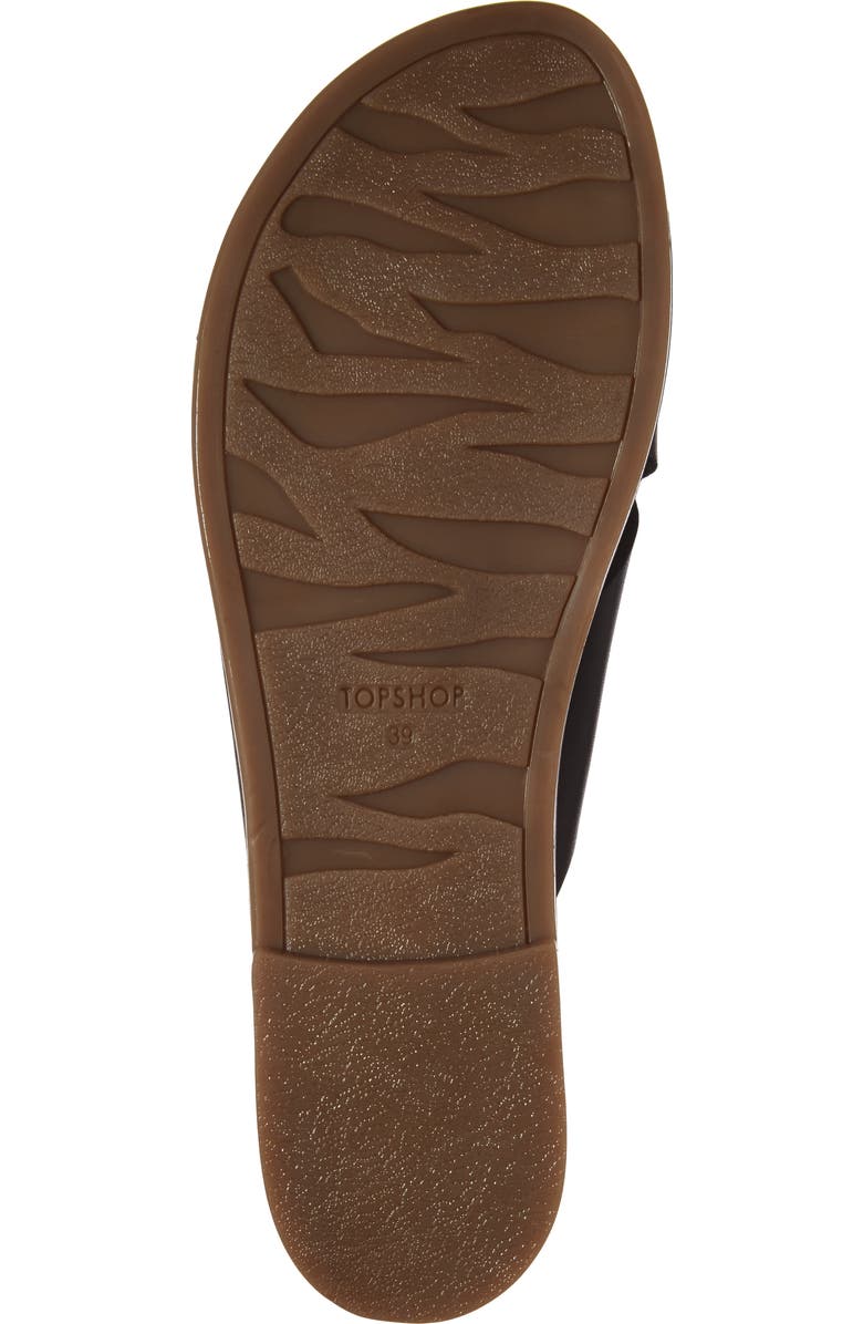 Topshop Holiday Cross Strap Sandal, Alternate, color,