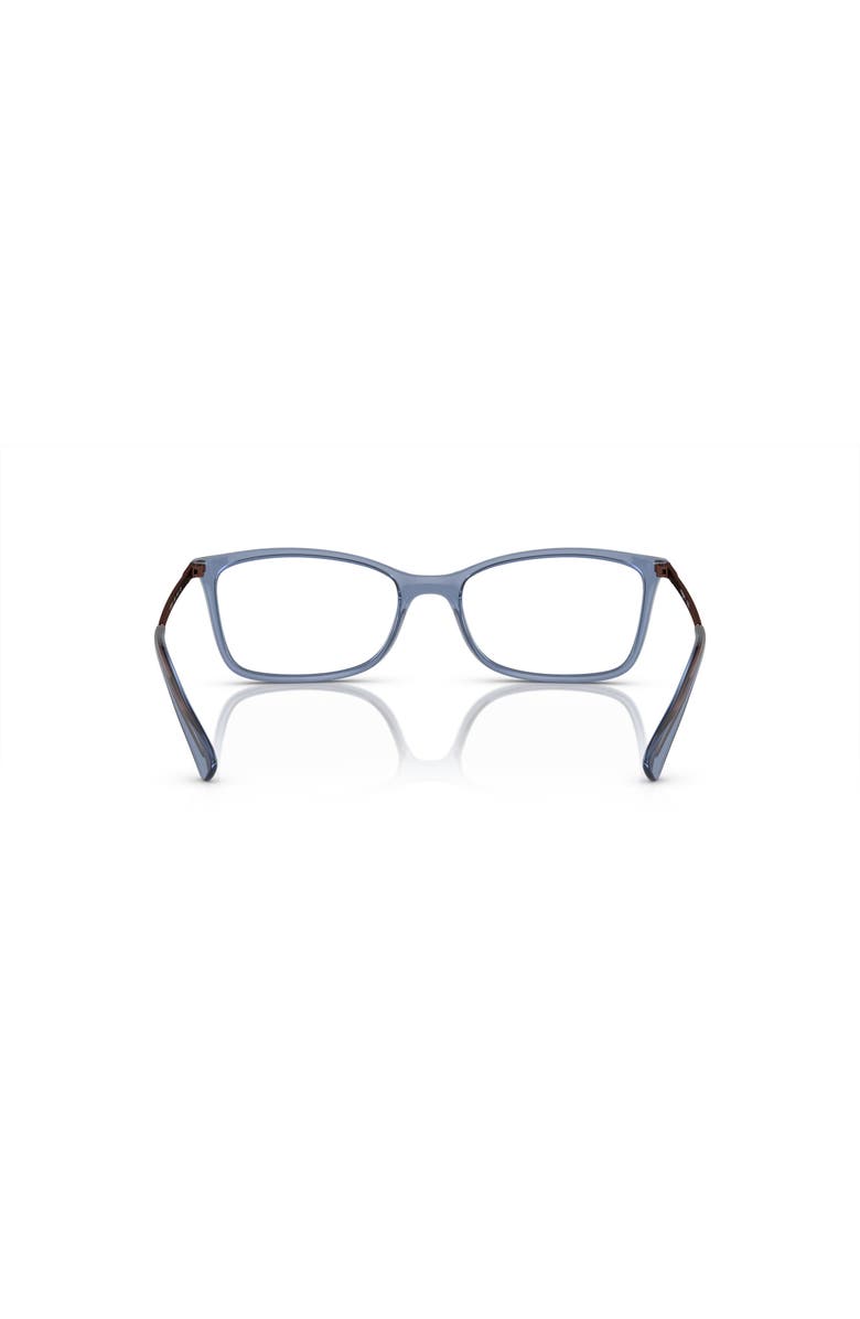 Vogue Eyewear 54mm Rectangle optical glasses, Alternate, color, Blue
