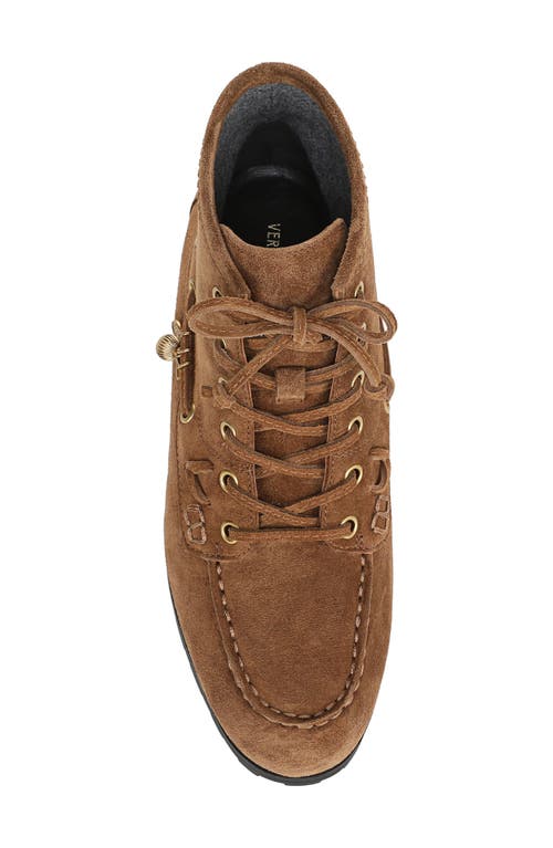 Veronica Beard Phaedra Lace-up Bootie In Brown
