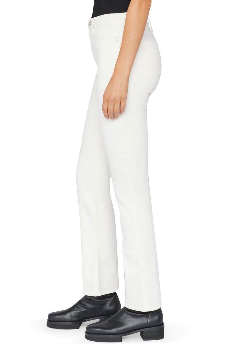 Le Super High Waist Straight Leg Jeans, Alternate, color, AU NATURAL