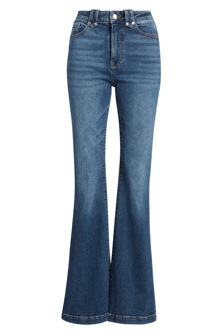 Mia High Waist Flare Jeans, Alternate, color, DANCE FLOOR