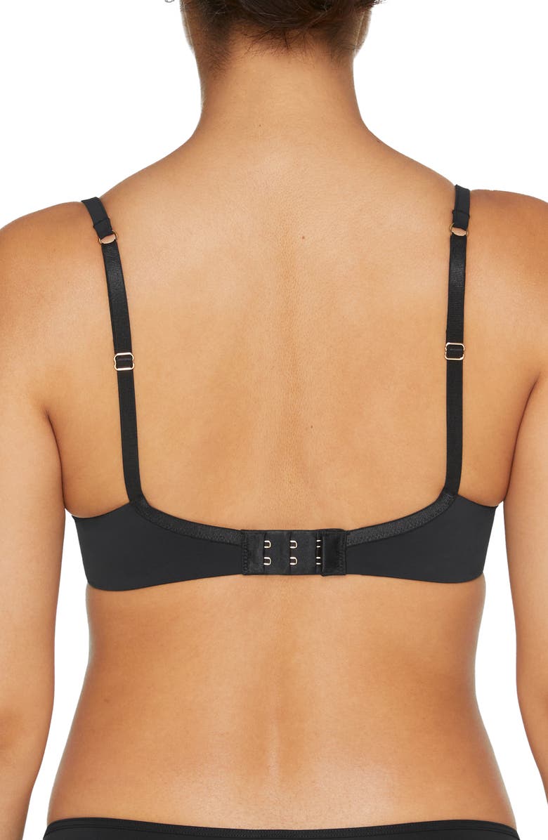 ThirdLove 24/7<sup>®</sup> Classic Uplift Plunge Underwire Bra, Alternate, color, Black
