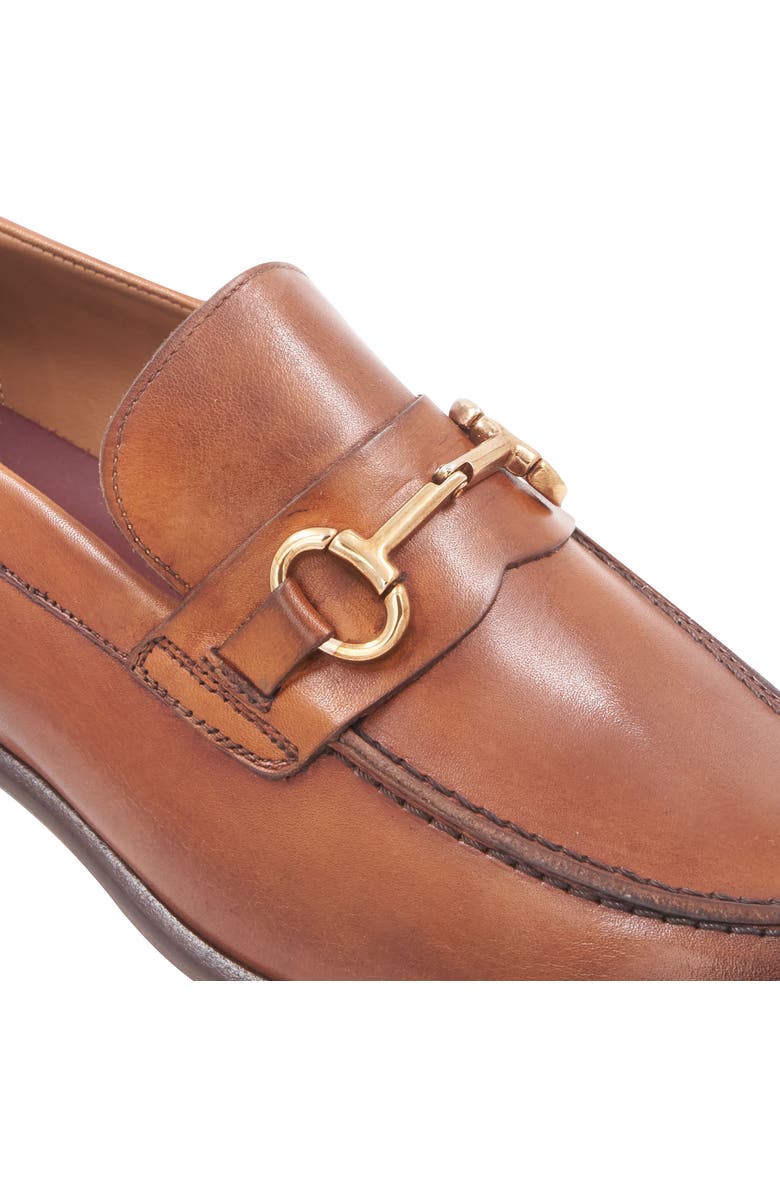 Bruno Magli Alessandro Bit Loafer, Alternate, color, Brown Leather