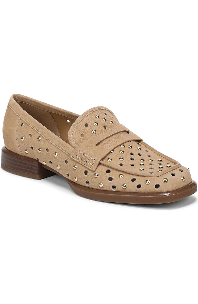 27 EDIT Naturalizer Haven Perforated Loafer, Main, color, Dune Dust Tan