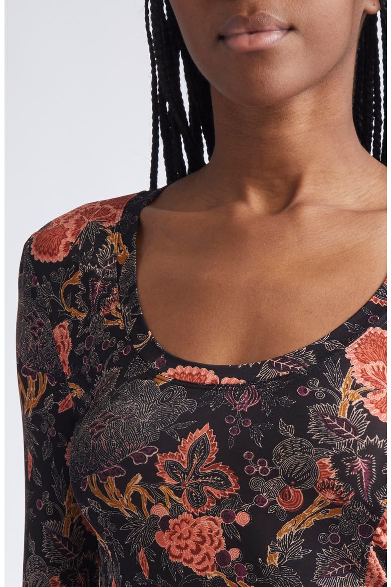 Aris Long Sleeve Knit Top, Alternate, color, NIGHT LILY