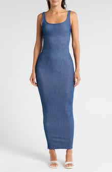 N BY NAKED WARDROBE The Denim Fit Tank Dress