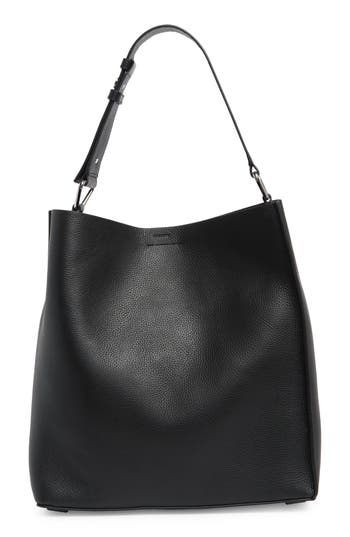 Allsaints Captain Ns Leather Tote Bag