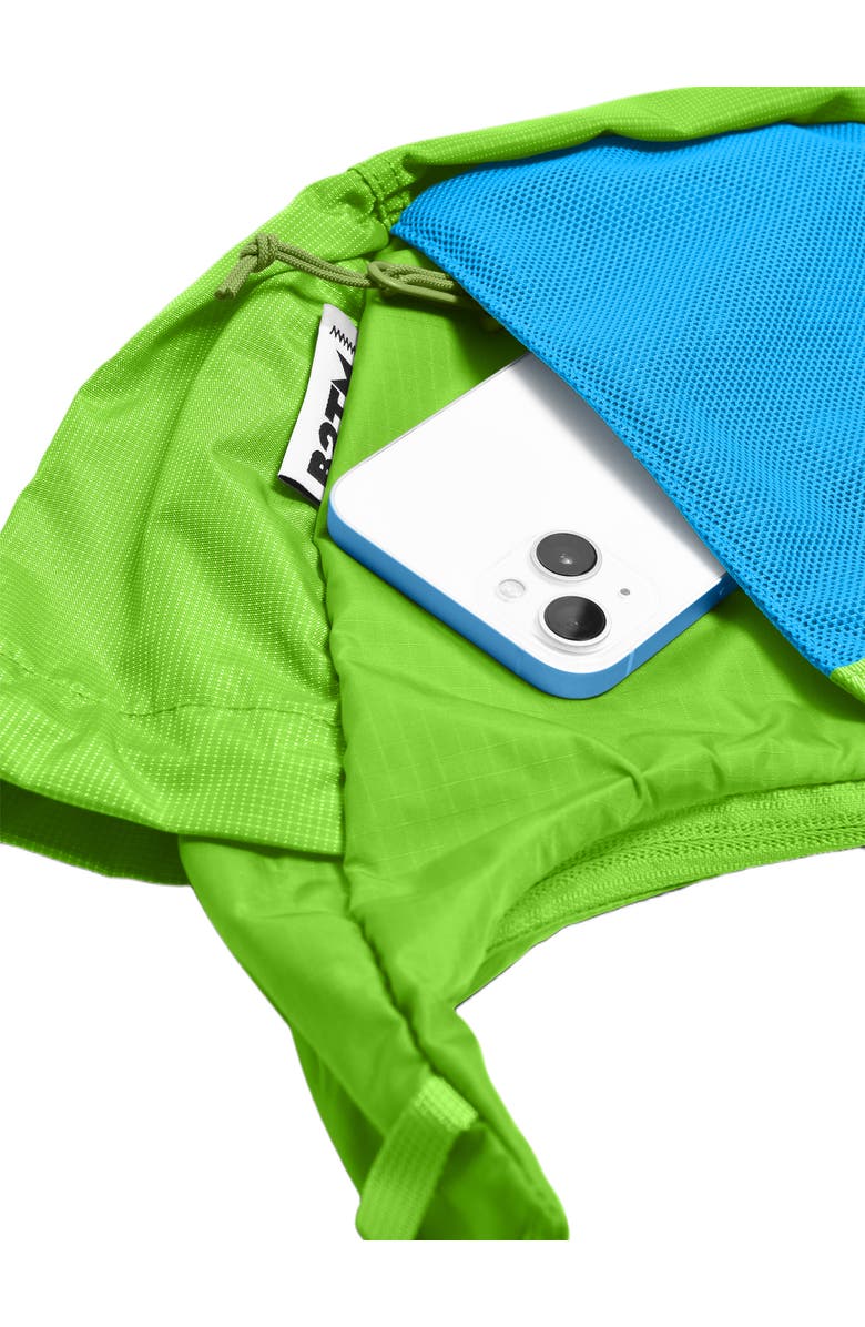 Baboon to the Moon Crescent Crossbody Bag, Alternate, color, Lime Breeze