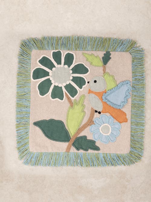 Gauri Kohli Palermo Throw Pillow Cover In Multi