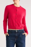 Nordstrom Crewneck Cashmere Cardigan
