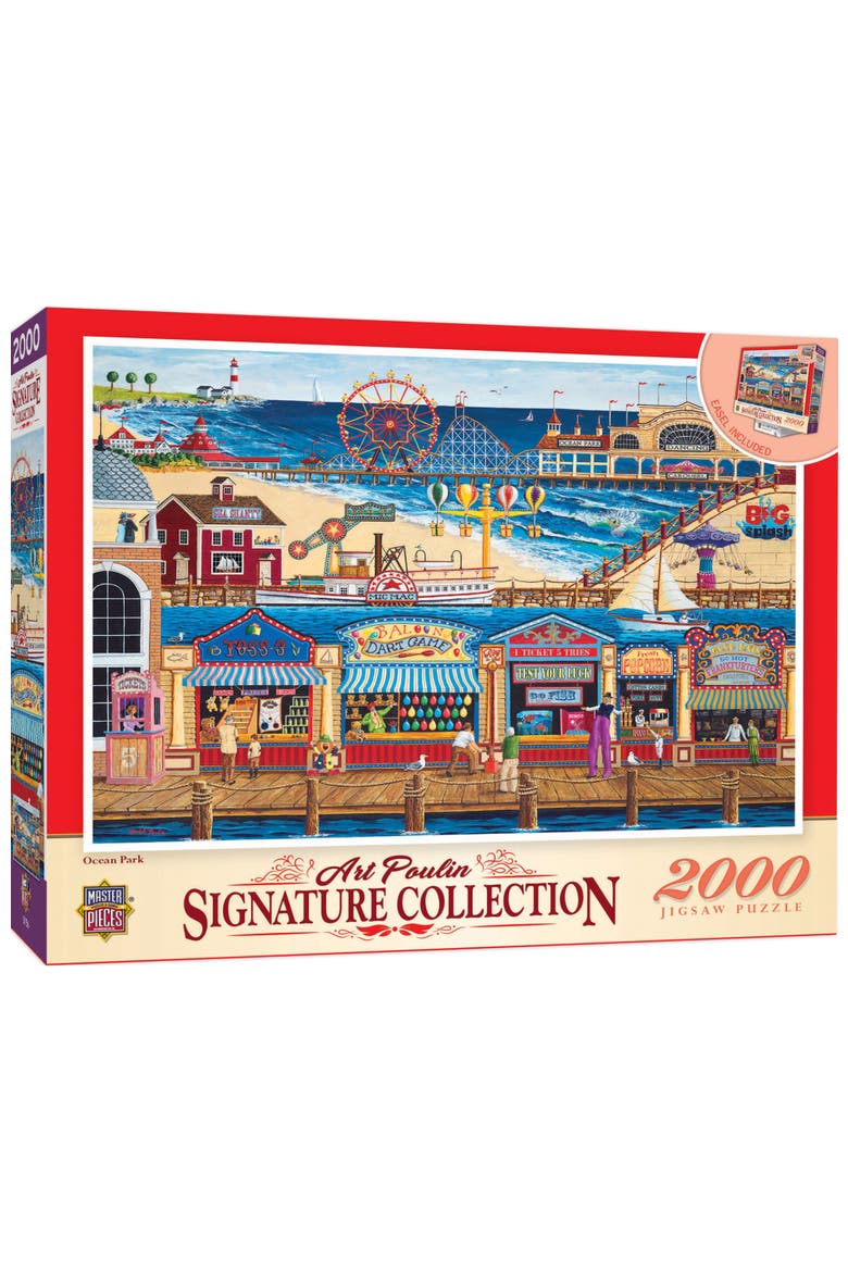 Ocean Park 2000 Piece Jigsaw Puzzle, Main, color, Multicolor