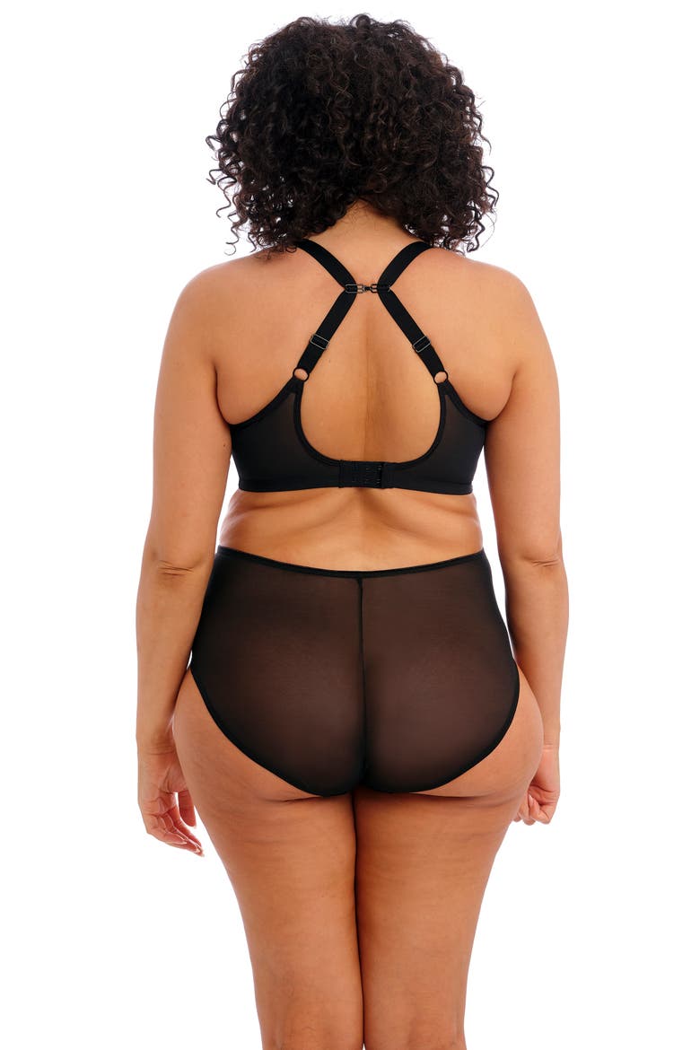 Matilda Full Figure Embellished Briefs, Alternate, color, BLACK