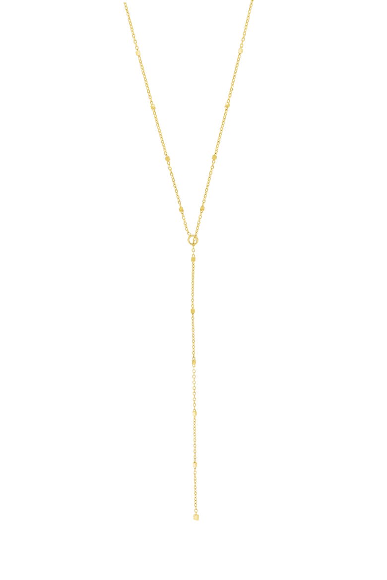 Lariat Necklace (Nordstrom Exclusive), Main, color, YELLOW GOLD