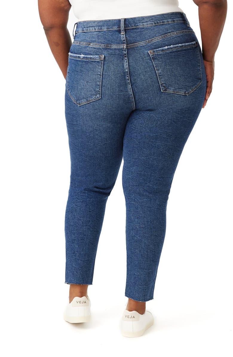 Kensie Kelsey High Waist Skinny Jeans, Alternate, color, Melbourne