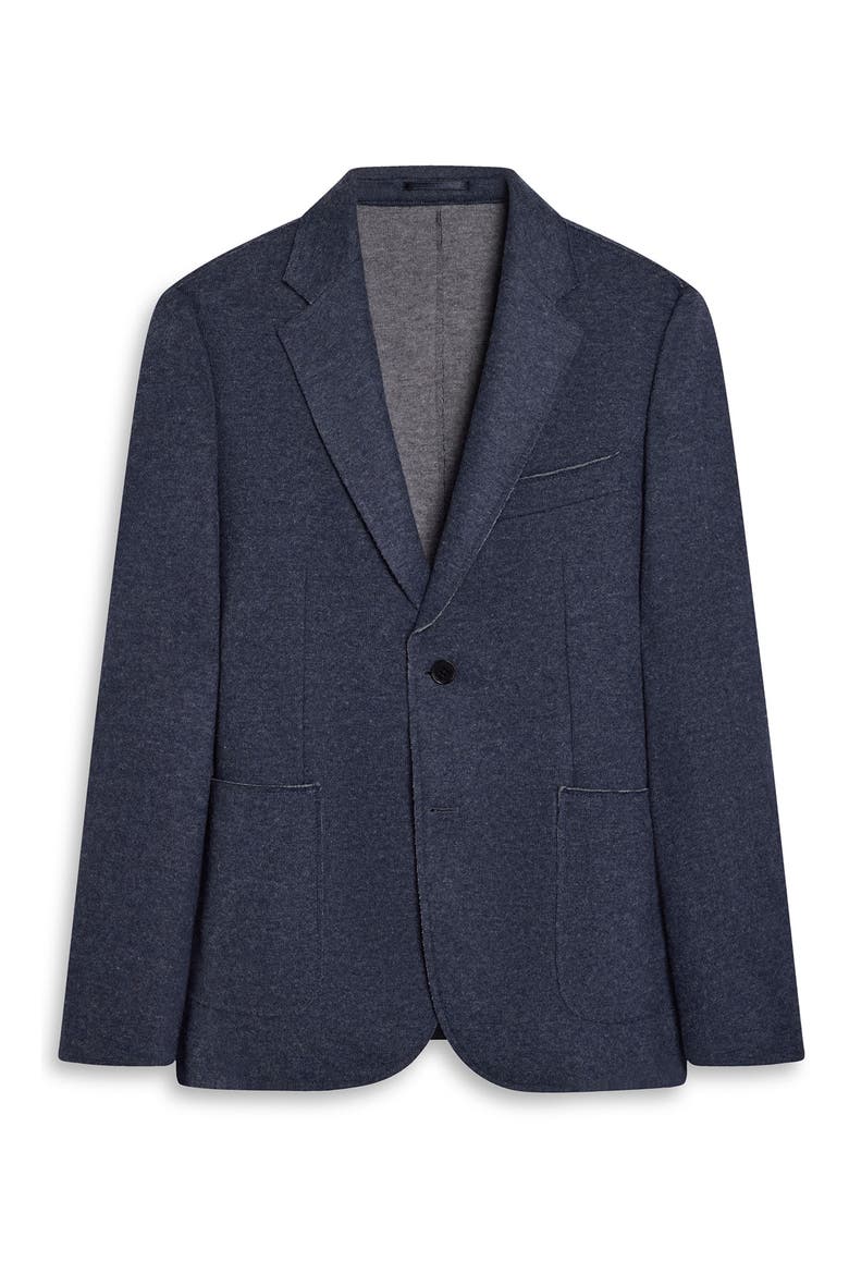 Wool Blend Blazer, Alternate, color, NIGHT BLUE