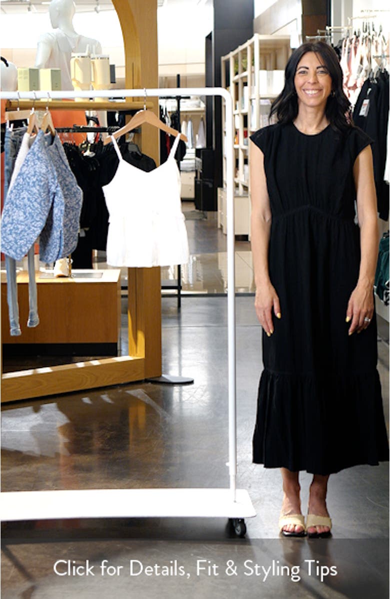 Kids' Floral Embroidered Cotton Camisole, sales video thumbnail