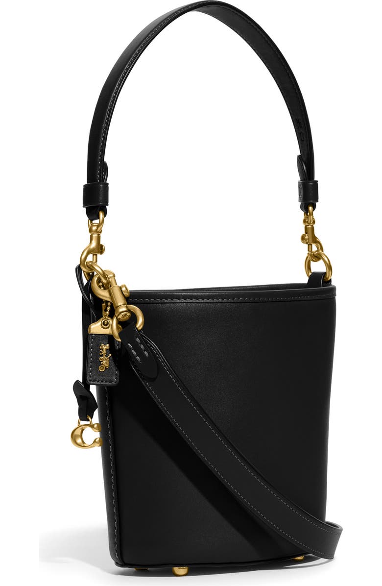 COACH Dakota Glovetanned Leather Bucket Bag, Alternate, color,